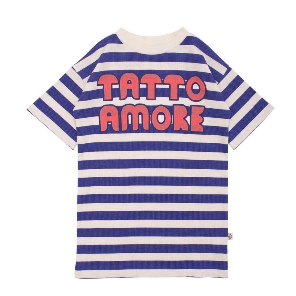 NWT Wynken Striped Waffle Tee Dress